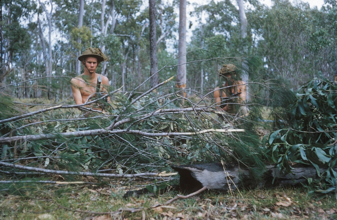 National Service training at Wacol ID Number: P05887.015 Bruce Colin Reedman (photographer) Wacol, Queensland August 1958 A camouflaged bren gun trench taken during a trek by A Company, 11th National Service Training Battalion basic training at Wacol, Qld. https://www.flickr.com/photos/australian-war-memorial/4950742452/in/album-72157624736809879/